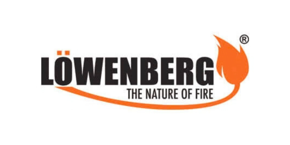 Logo Löwenberg, stufe a pellet e legna